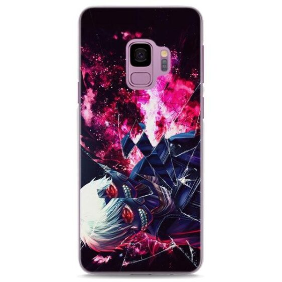 Tokyo Ghoul Ken Kaneki Shattered Pink Nebula Samsung Galaxy Note S Case