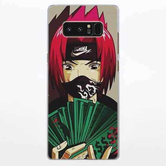 Uchiha Sasuke Rich Blood Stained Money Samsung Galaxy Note S Series Case