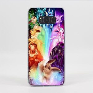 Pokemon Eevee All Evolution Colorful Samsung Galaxy Note S Series Case