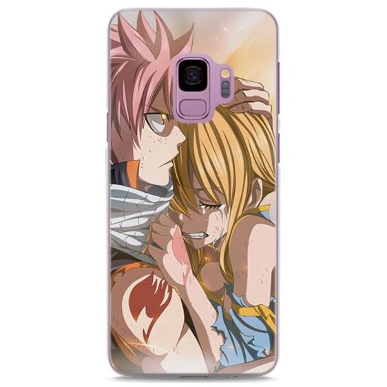Fairy Tail Sobbing Lucy Natsu Samsung Galaxy Note S Series Case