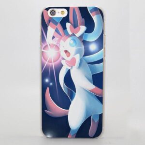 Pokemon Anime Sylveon Pinky Adorable Lovely iPhone Case
