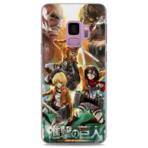Attack On Titan Cool Poster Art Samsung Galaxy Note S Series Case