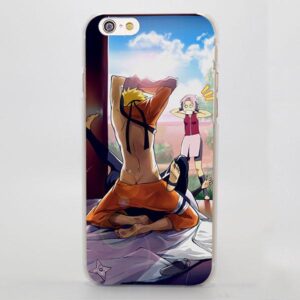 Naruto Anime Sasuke Sakura Funny Ninja Lovely iPhone Case