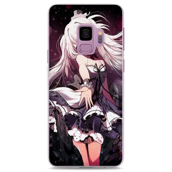 Kawaii White Hair Fan Art Anime Girl Samsung Galaxy Note S Series Case