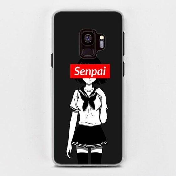 Japanese Anime Cute School Girl Senpai Samsung Galaxy Note S Case