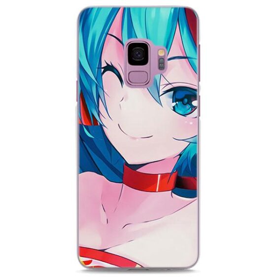 Vocaloid Hatsune Miku Cute Wink Samsung Galaxy Note S Series Case