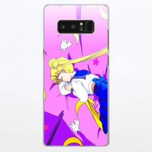 Sleeping Sailor Moon Cute Pink Samsung Galaxy Note S Series Case