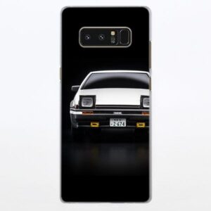 Initial D Mazda RX-7 Black Simple Samsung Galaxy Note S Series Case