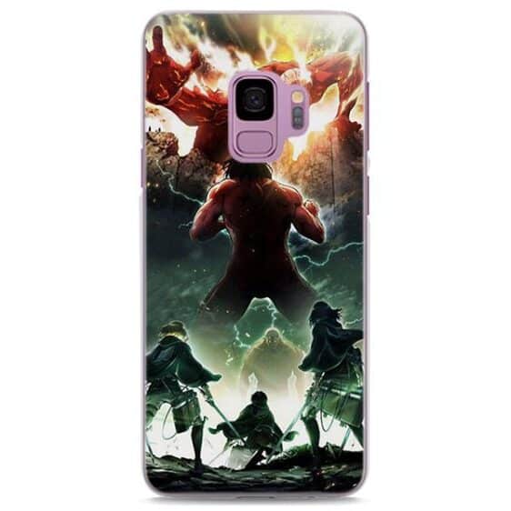 Attack On Titan Epic Battle Cool Samsung Galaxy Note S Series Case