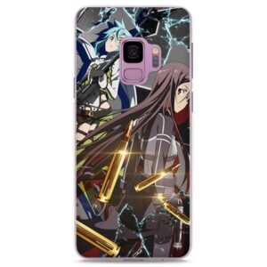 Sword Art Online Sinon Kirito GGO Samsung Galaxy Note S Series Case