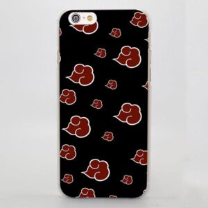 Akatsuki Red Cloud Symbol Design Wonderful iPhone Case