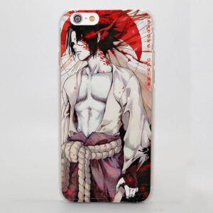 Naruto Anime Sasuke Uchiha Konoha Ninja Chic iPhone Case