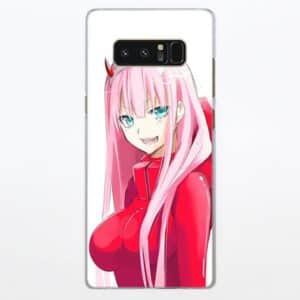 Darling in the FranXX Zero Two Simple White Samsung Galaxy Note S Series Case
