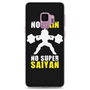 No Pain No Gain Super Saiyan Vegeta Samsung Galaxy Note S Series Case
