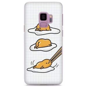 Gudetama Lazy Egg Cheek Pinch Samsung Galaxy Note S Series Case