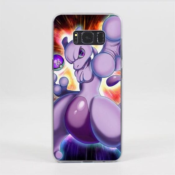 Pokemon Powerful Mewtwo Master Ball Samsung Galaxy Note S Series Case