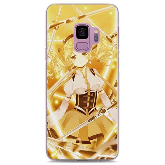 Puella Magi Madoka Magica Mami Cool Gold Samsung Galaxy Note S Case