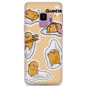 Gudetama Lazy Egg Cute Polka Dots Samsung Galaxy Note S Series Case