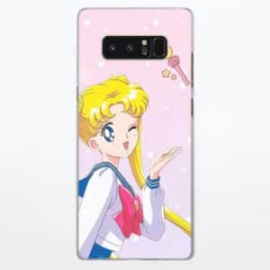 Sailor Moon Pink Stars Girly Samsung Galaxy Note S Series Case