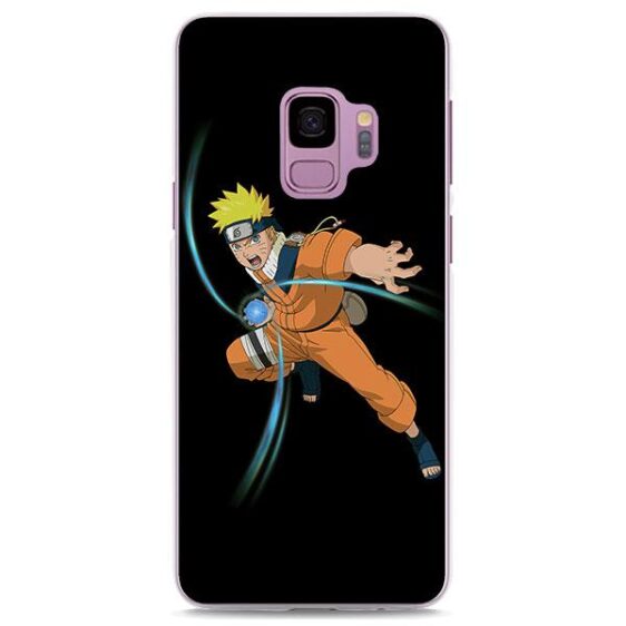 Naruto Iconic Rasengan Attack Black Samsung Galaxy Note S Series Case