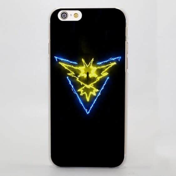 Pokemon Zapdos Electrifying Bird Dashing iPhone Cases