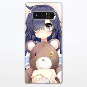 Charming Anime Girl Teddy Bear Skull Clip Samsung Galaxy Note S Series Case