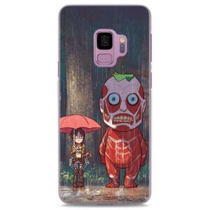 Attack On Titan  Parody Totoro Funny Samsung Galaxy Note S Series Case