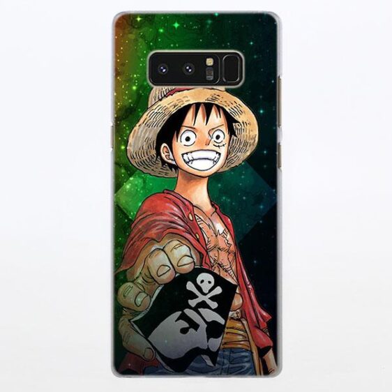 One Piece Luffy Cool Northern Lights Samsung Galaxy Note S Series Case