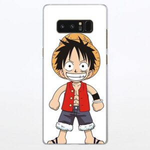 One Piece Cute Chibi Luffy White Samsung Galaxy Note S Series Case
