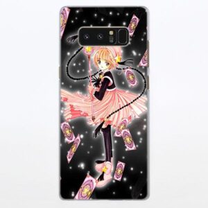 Cardcaptor Sakura Pink Black Battle Costume Samsung Galaxy Note S Series Case