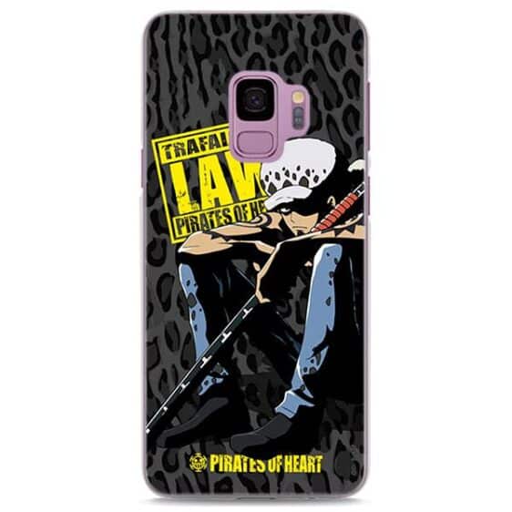 One Piece Trafalgar Water Law Patterned Samsung Galaxy Note S Series Case