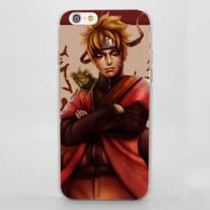 Naruto Uzumaki Powerful Sage Mode Elegant iPhone Case