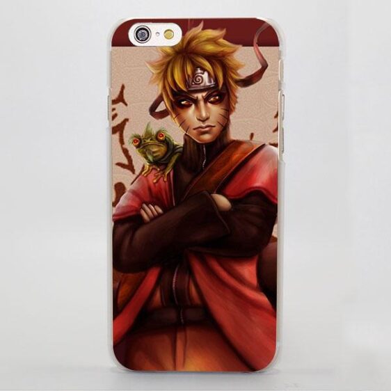 Naruto Uzumaki Powerful Sage Mode Elegant iPhone Case