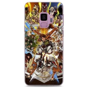Attack On Titan Characters Cool Artwork Samsung Galaxy Note S Series Case