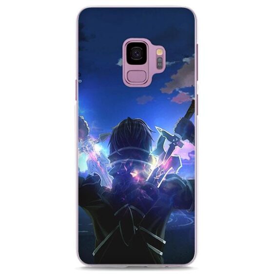 SAO Kirito Black Swordsman Cool Samsung Galaxy Note S Series Case