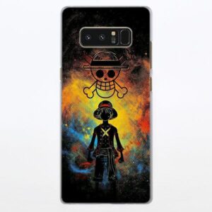 One Piece Symbol Luffy Splatter Art Samsung Galaxy Note S Series Case