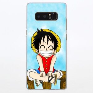 One Piece Smiling Luffy Sky Blue Samsung Galaxy Note S Series Case