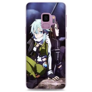 Sword Art Online Shino Kirito GGO Avatar Samsung Galaxy Note S Series Case