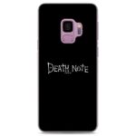 Death Note Logo Minimalistic Black Samsung Galaxy Note S Case