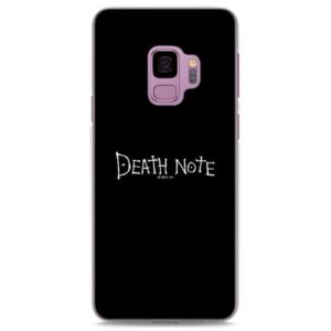 Death Note Logo Minimalistic Black Samsung Galaxy Note S Case