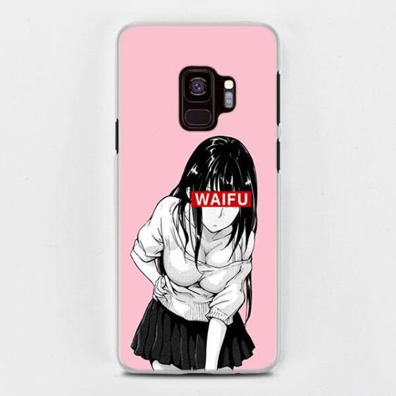 Japanese Manga Sexy Waifu Pink Samsung Galaxy Note S Series Case