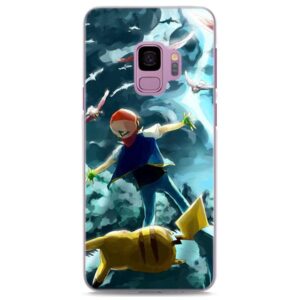 Pokemon Ash Protecting Pikachu Iconic Scene Samsung Galaxy Note S Case