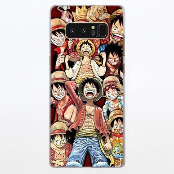 One Piece Strawhat Luffy Cool Collage Samsung Galaxy Note S Series Case