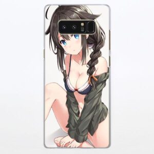 Kawaii Sexy Side Braid Anime Girl Samsung Galaxy Note S Series Case