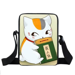 Natsume Yuujinchou Cute Madara Book Bite Cross Body Bag