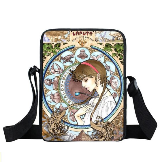 Laputa Castle In The Sky Sheeta Magic Crystal Cross Body Bag