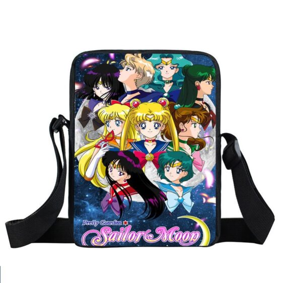 Pretty Guardian Sailor Moon Characters Cross Body Bag