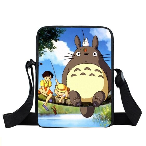 My Neighbor Totoro Big Totoro Mei And Satsuki Cross Body Bag