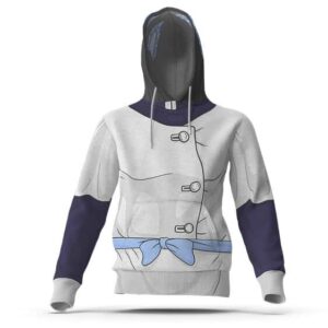 Aoi Kanzaki Cute Nurse Uniform Cosplay Hoodie