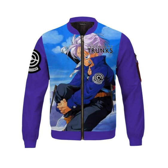 The Legendary Future Trunks Capsule Corp DBZ Bomber Jacket